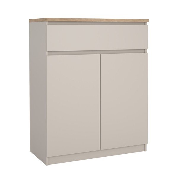 Credenza color crema 80x100x40 cm Naia – Tvilum