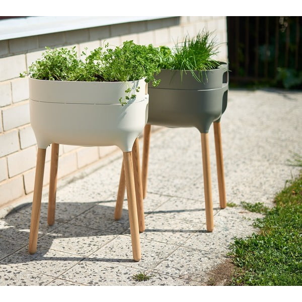 Vaso per coltivazione in plastica con sistema di auto-irrigazione Urbalive – Plastia-image-1