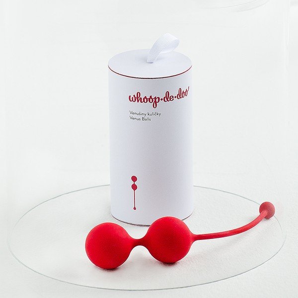 Palline Venus dal design rosso, 65 g - Whoop.de.doo-image-1
