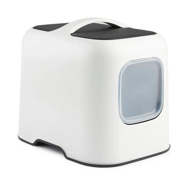 Set di lettiera e paletta per gatti bianco Biala - Rotho-image-1