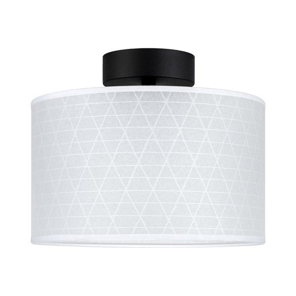 Lampada da soffitto bianca con motivo a triangolo , ⌀ 25 cm Taiko - Sotto Luce