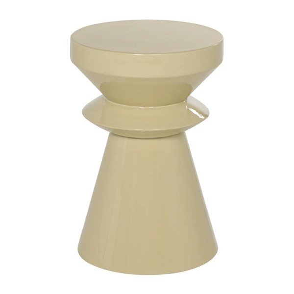 Tavolino rotondo in metallo ø 30 cm Fedde – WOOOD