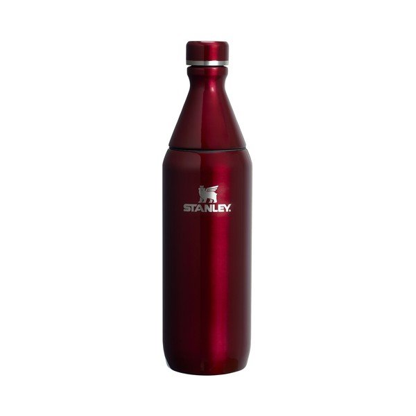 Bottiglia termica burgundy in acciaio inox 600 ml All Day Slim Bottle Garnet Shine – Stanley