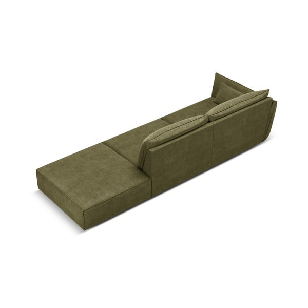 Divano angolare verde Vanda - Mazzini Sofas-image-3