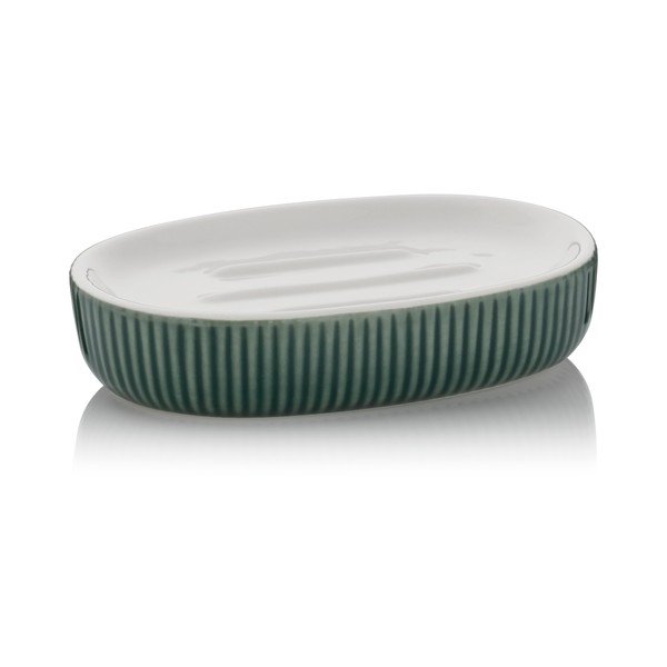 Portasapone in ceramica verde Ava - Kela