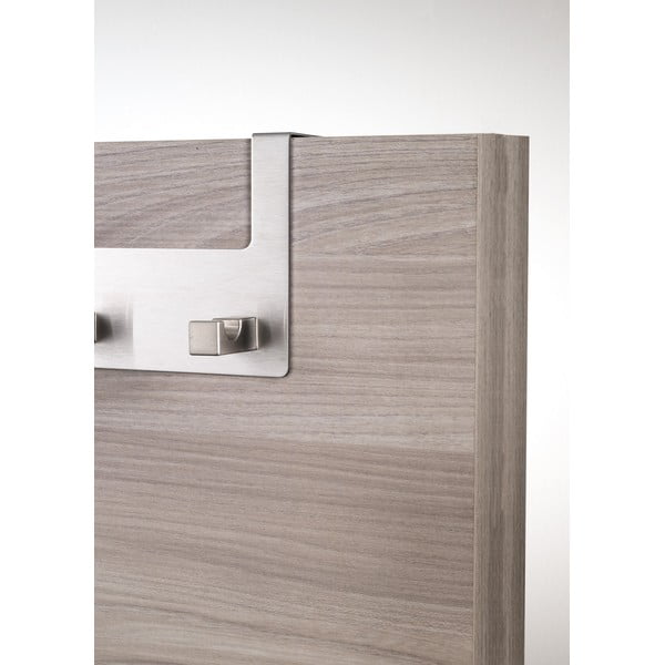 Appendiabiti in metallo argentato 32 cm Yale - Tomasucci-image-3