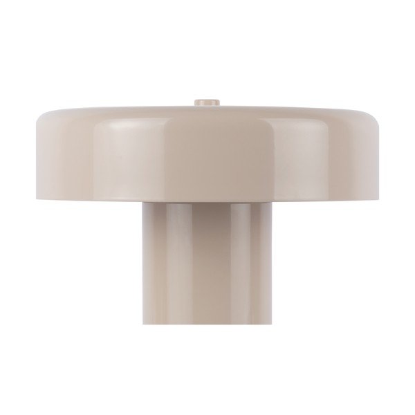 Lampada da tavolo beige in metallo (altezza totale 26 cm) Riqueza Palo – Leitmotiv-image-3
