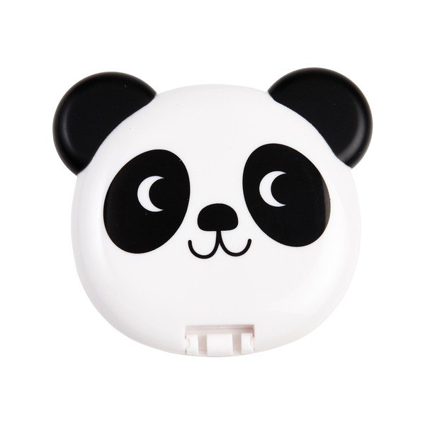 Specchio per make-up con ingrandimento 8x7 cm Miko the Panda – Rex London
