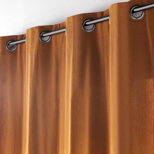 Tenda marrone 135x260 cm Twily – douceur d'intérieur-image-1