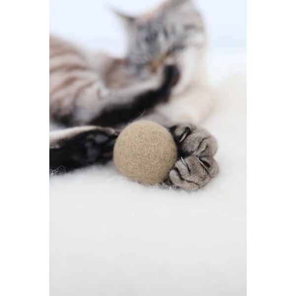 Set di giochi per gatti 3 pz Globo Nougat – MiaCara-image-1