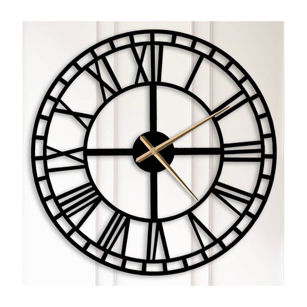 Orologio da parete nero Bertha - Unknown