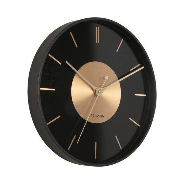 Orologio da parete ø 35 cm Gold Disc - Karlsson-image-2
