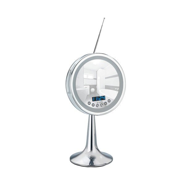 Zvětšovací stolní zrcadlo s LED světlem a rádiem Wenko Imperial-image-1