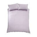 Set copripiumino e federa lavanda in crêpe per letto matrimoniale e per letto esteso 230x220 cm Heatset Wave – Catherine Lansfield