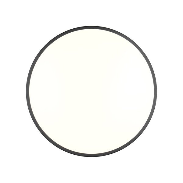 Plafoniera bianca e nera ø 38 cm Loody – Reality-image-3