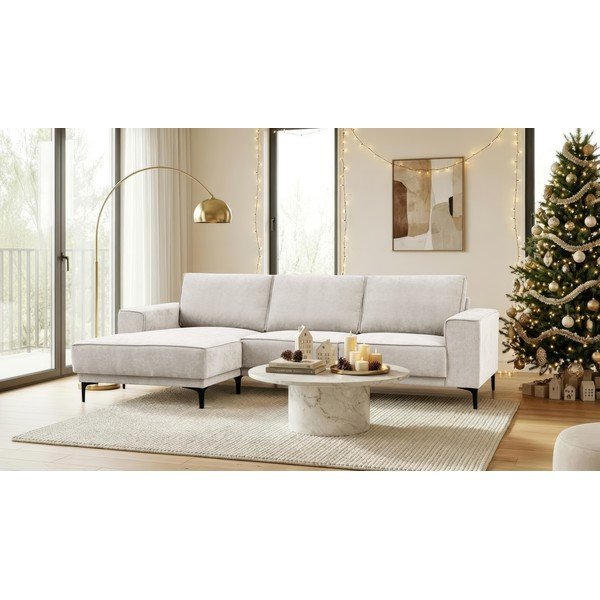 Divano angolare color crema (con penisola a sinistra) Copenhagen – Scandic-image-2