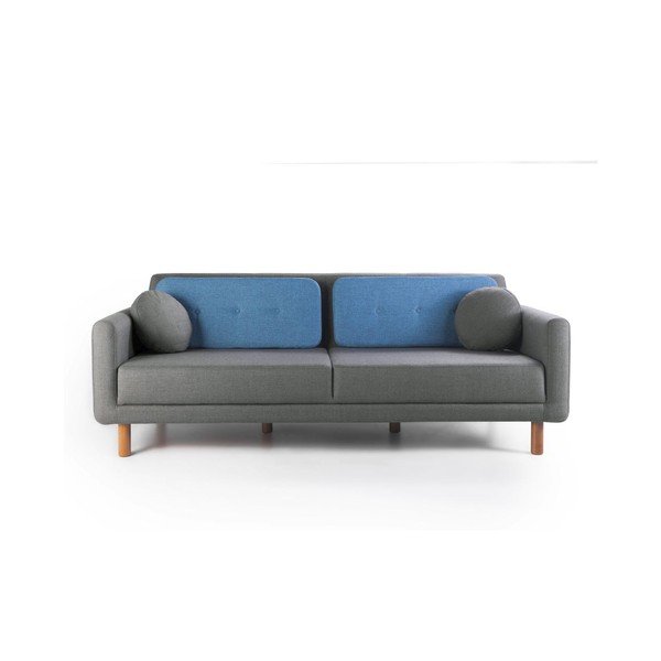 Rozkládací sofa Bubi Grey/Blue