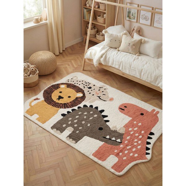 Tappeto per bambini in cotone lavabile/tessuto a mano 140x200 cm Snuggle Zoey – Hanse Home-image-1