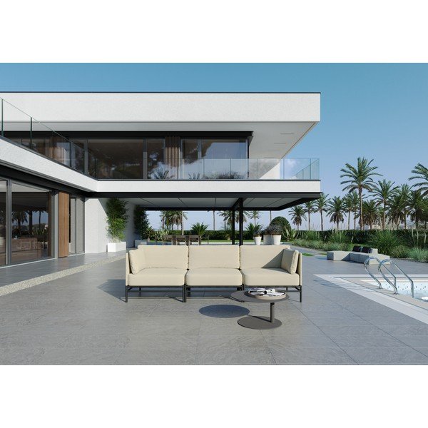Modulo divano da giardino beige (parte centrale) Dandy - Sit Sit-image-1