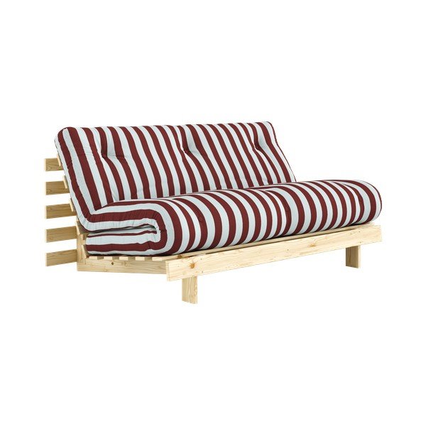 Divano burgundy/azzurro allungabile 160 cm Roots – Karup