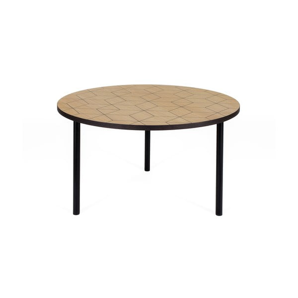 Tavolino rotondo Triangle, ⌀ 70 cm Arty - Woodman