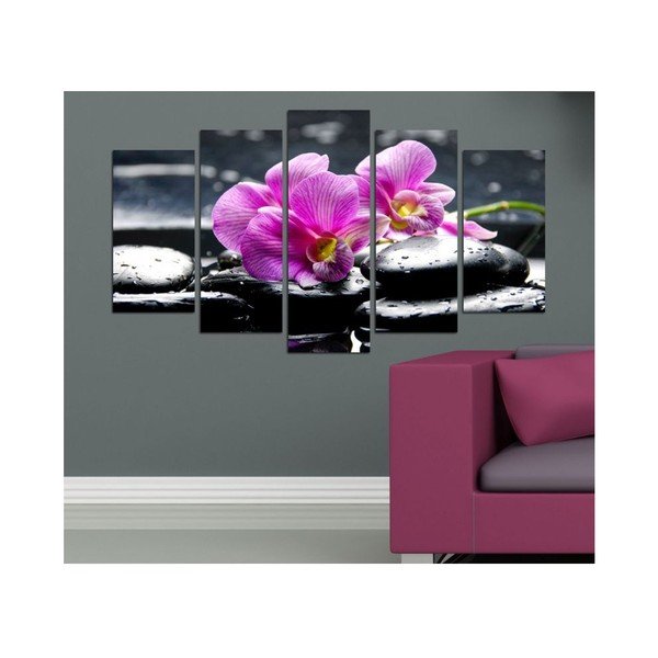 Pittura in più parti Paliko, 102 x 60 cm - Insigne-image-1