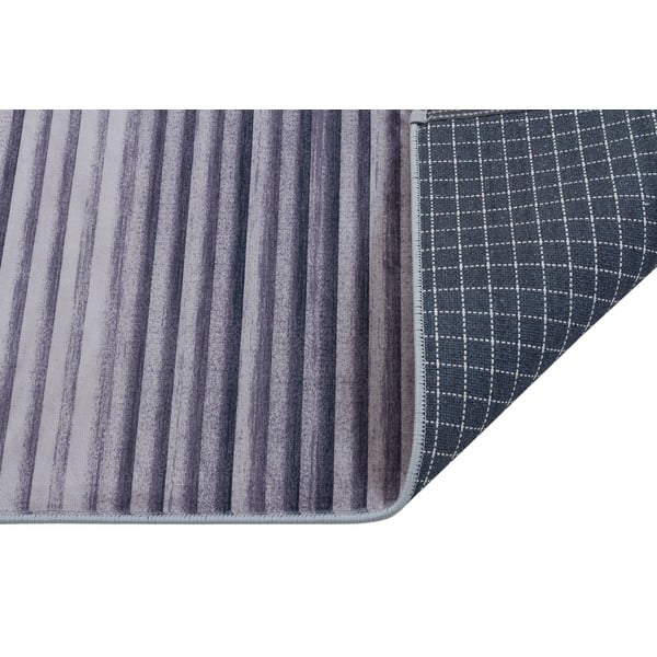 Tappeto lavabile grigio 160x100 cm - Vitaus-image-2