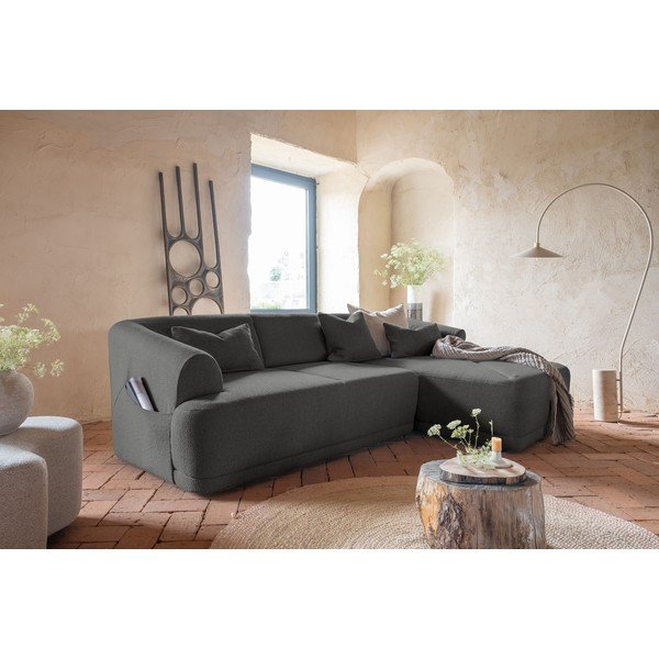 Divano angolare grigio scuro - Miuform-image-3