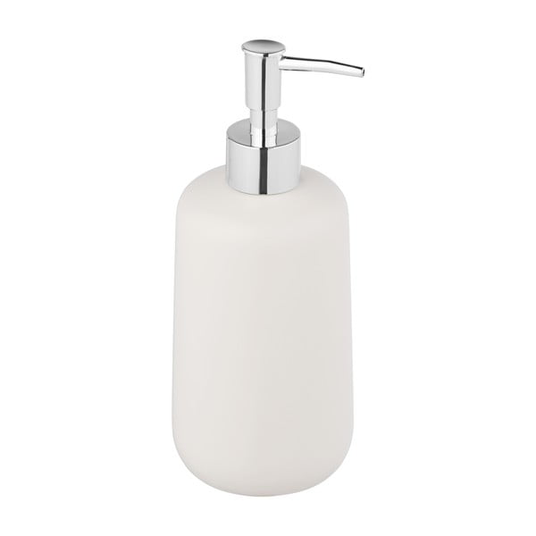 Dispenser di sapone in ceramica bianca 0,5 l Olinda - Allstar