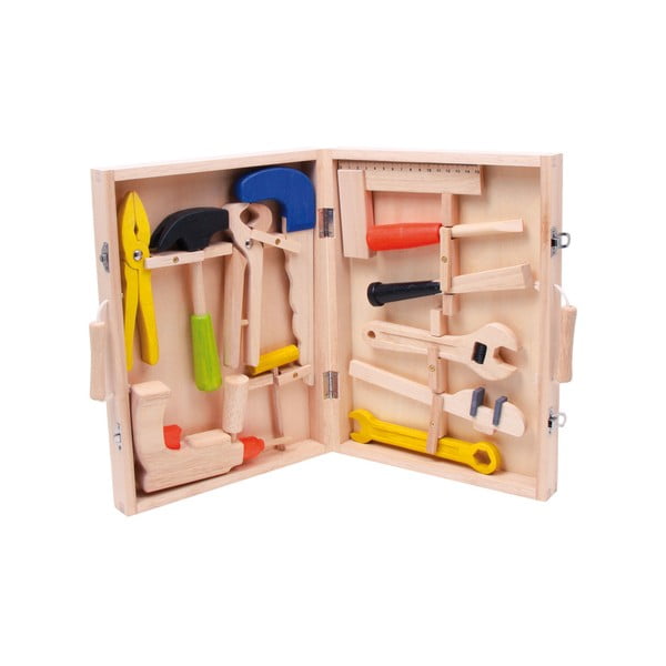 Set di attrezzi in legno per bambini in valigetta - Legler