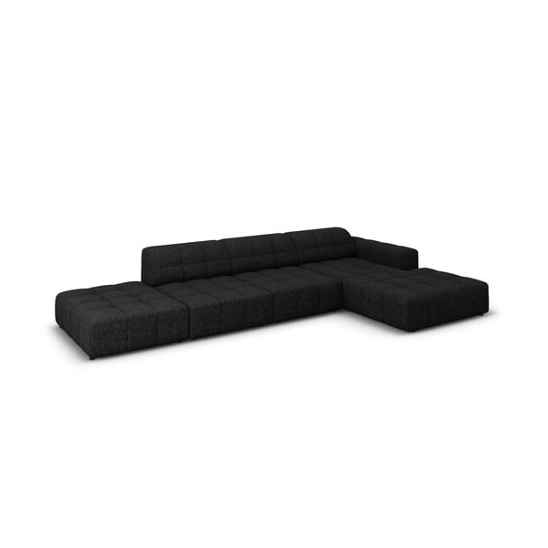 Divano angolare antracite (angolo destro) Chicago - Cosmopolitan Design-image-3