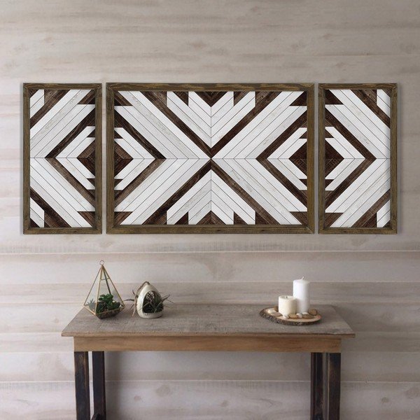 Dipinti in set di 3 pezzi 70x50 cm - Wallity-image-1