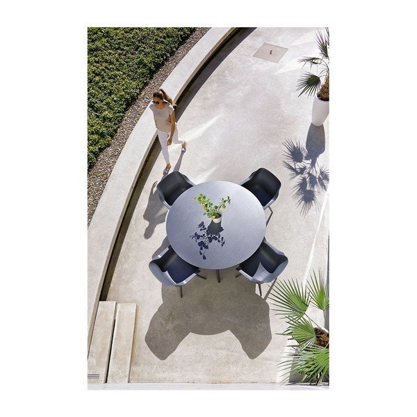 Set di 2 sedie da giardino grigio scuro Sophie Studio - Hartman-image-3
