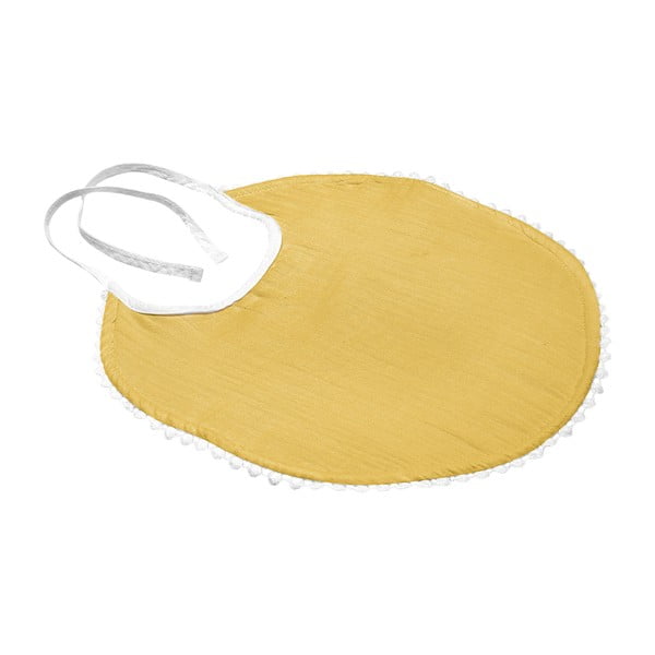 Bavaglino in mussola giallo London - Kindsgut-image-2