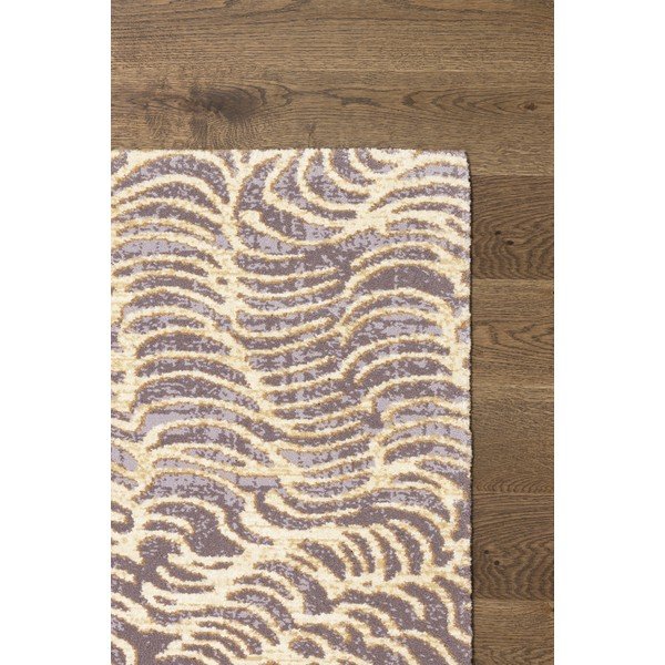 Tappeto in lana beige 200x300 cm Koi - Agnella-image-3