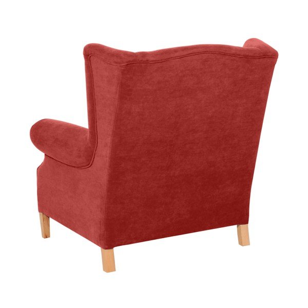 Poltrona rossa Harvey Velor - Max Winzer-image-2