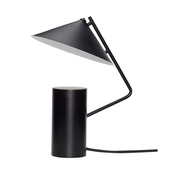 Lampada da tavolo nera in metallo (altezza totale 32 cm) Sen – Hübsch
