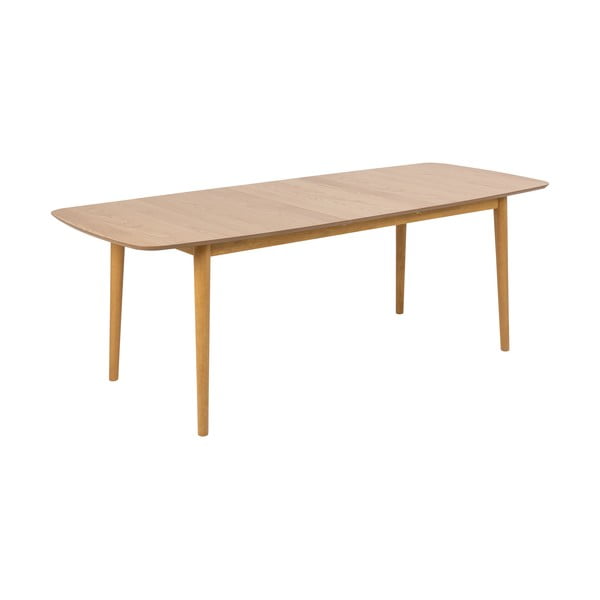 Tavolo da pranzo pieghevole con piano in rovere 180x90 cm Montreux - Actona-image-4