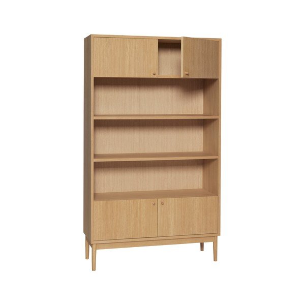 Libreria in rovere naturale 100x170 cm Prime - Hübsch-image-2