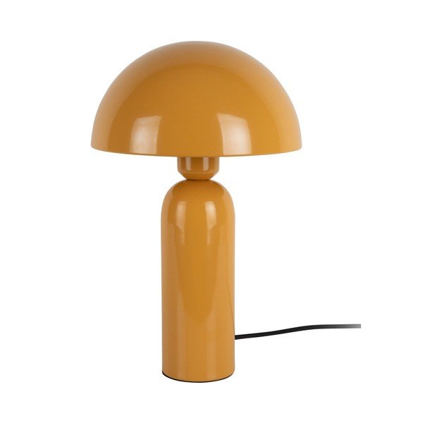 Lampada da tavolo giallo ocra (altezza totale 35 cm) Aente  – Leitmotiv