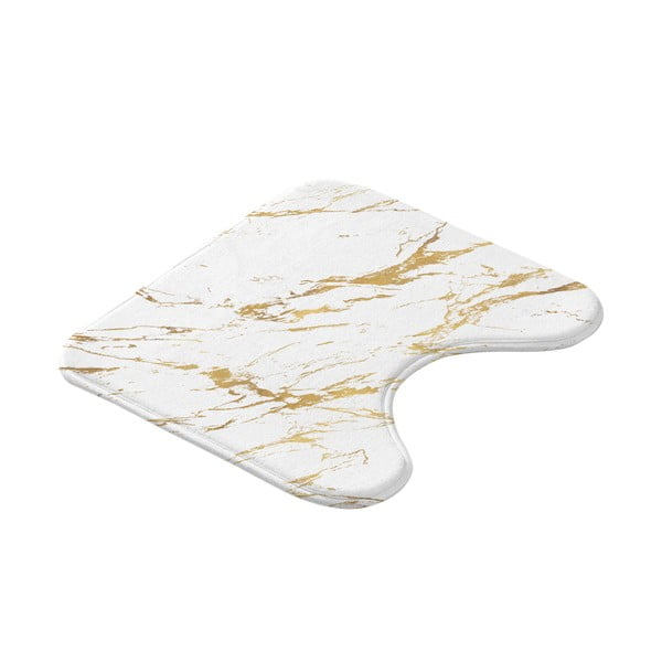 Tappetino per il bagno bianco/dorato 45x45 cm Aquamarbre – douceur d'intérieur-image-4
