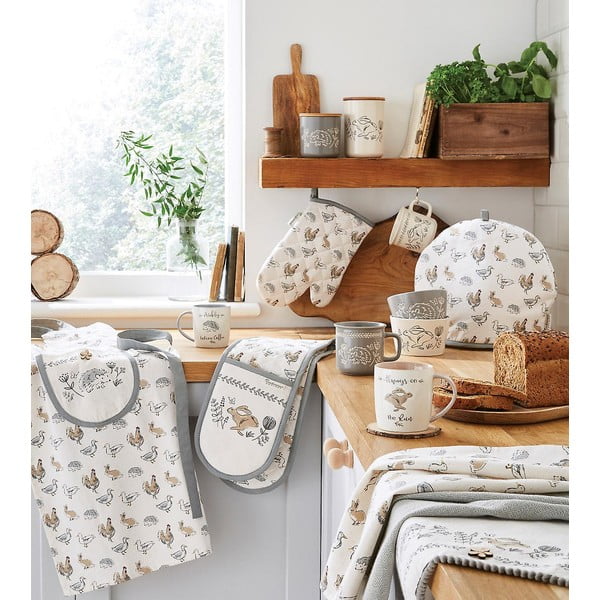 Grembiule da cucina in cotone Animali Country Animals - Cooksmart ®-image-3