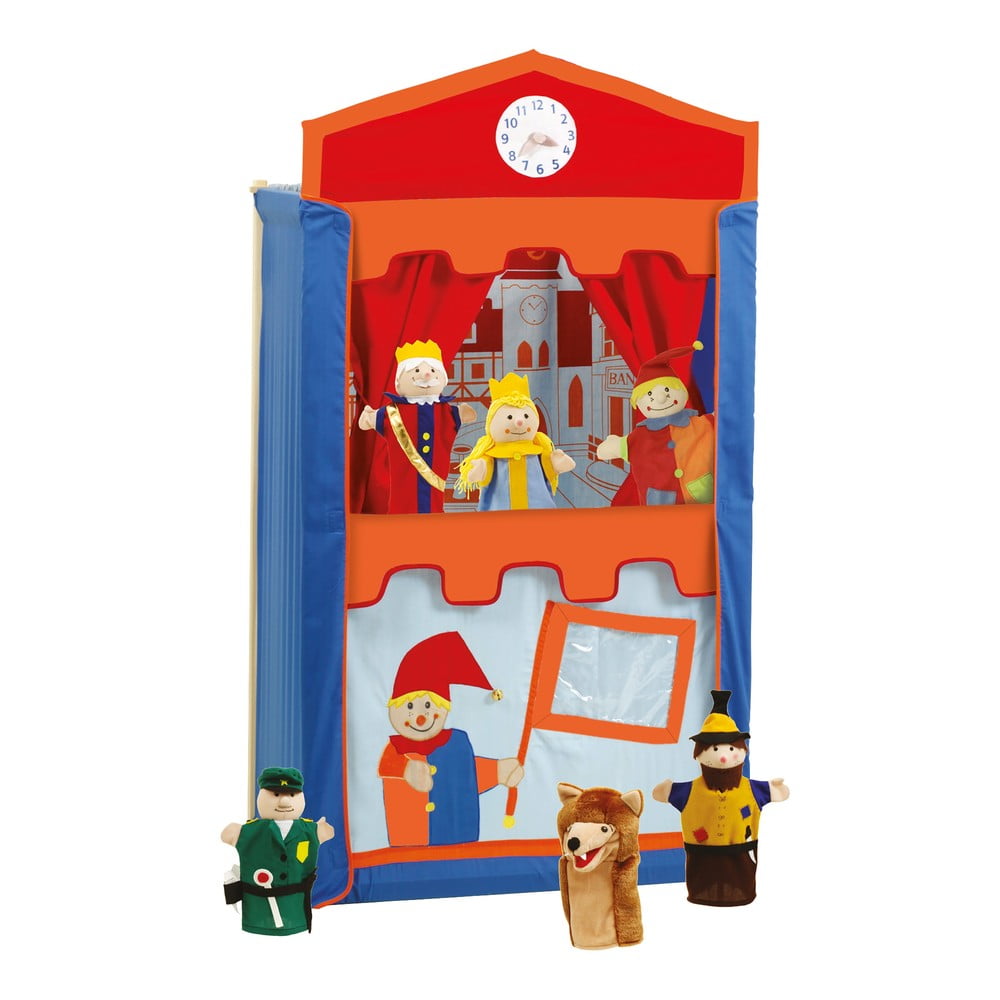 Teatrino delle marionette per bambini Kasper – Roba | Giocattoli per bambini