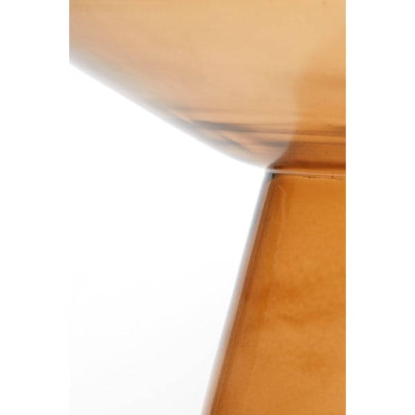 Tavolino rotondo in vetro ø 37 cm Dakwa - Light & Living-image-3