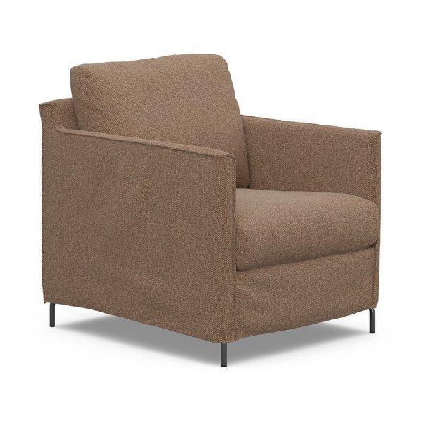 Poltrona marrone Petito - Furninova-image-2