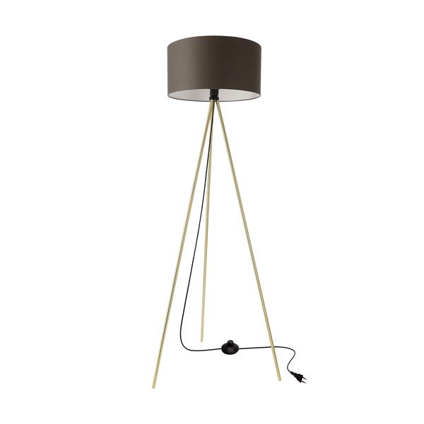 Lampada da terra con paralume in tessuto (altezza totale 144 cm) Vanti – Candellux Lighting-image-2