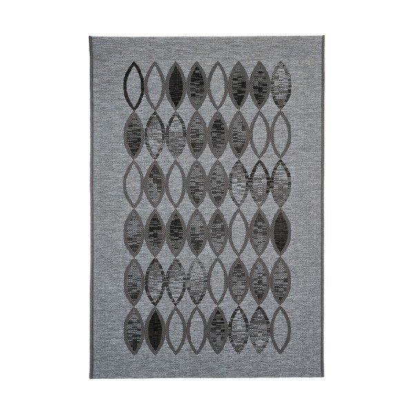Tappeto grigio altamente resistente per esterni Webtappeti Ethnic, 160 x 230 cm - Floorita-image-1