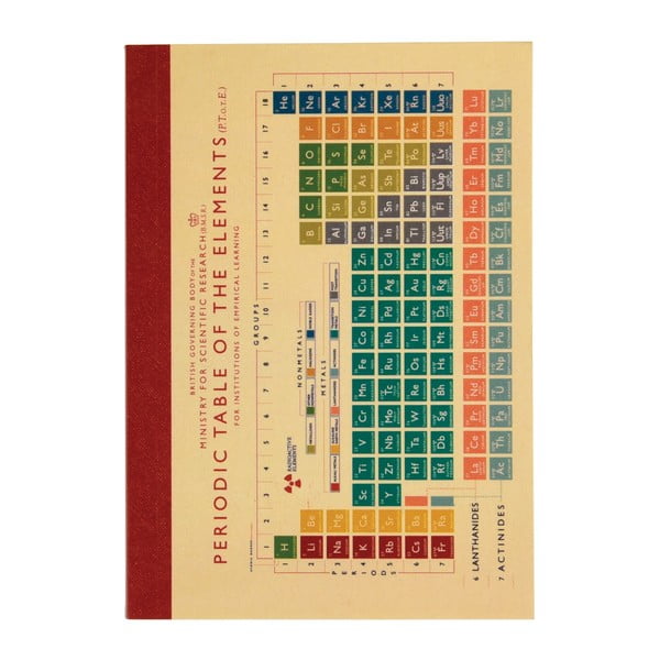 Quaderno formato A6 Periodic Table - Rex London-image-2