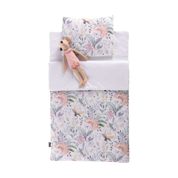 Sacco a pelo per bambini Flowers - Yellow Tipi-image-1