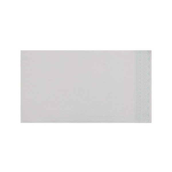 Set di due asciugamani bianchi con dettagli blu Romantica, 90 x 50 cm - Soft Kiss-image-3